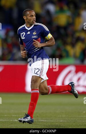 Football - Coupe du Monde FIFA 2010 en Afrique - Groupe A - France v Afrique du Sud - Stade Free State Banque D'Images