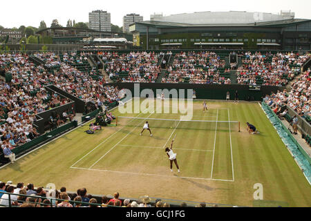 Tennis - 2010 de Wimbledon - Jour 6 - Le All England Lawn Tennis et croquet Club Banque D'Images