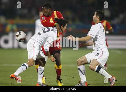 Football - Coupe du Monde FIFA 2010 en Afrique - Ronde de 16 - USA v Ghana - Royal Bafokeng Stadium Banque D'Images