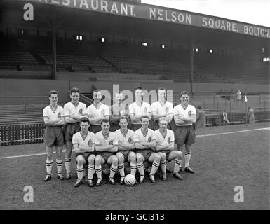 Football - FA Cup - Bolton Wanderers Photocall - Burnden Park Banque D'Images