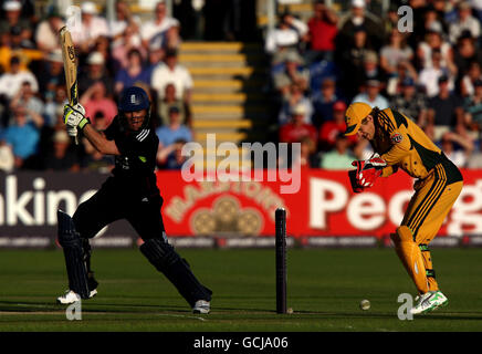 Cricket - NatWest Series - Deuxième jour International - Angleterre v Australie - SWALEC Stadium Banque D'Images