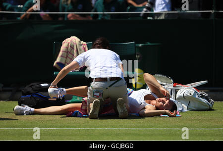 Tennis - 2010 de Wimbledon - Jour 7 - Le All England Lawn Tennis et croquet Club Banque D'Images