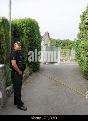 Chambre d'Anglesey morts d'incendie Banque D'Images