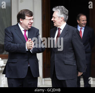 La réunion du conseil ministériel Nord-Sud - Dublin Banque D'Images