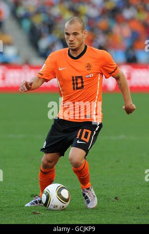 Football - Coupe du Monde FIFA 2010 en Afrique - Groupe E - Pays-Bas / Japon - Durban Stadium Banque D'Images