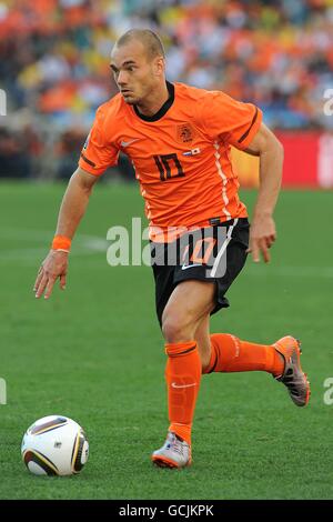 Football - Coupe du Monde FIFA 2010 en Afrique - Groupe E - Pays-Bas / Japon - Durban Stadium Banque D'Images