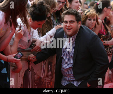 L'amener à la première grecque - Dublin.Jonas Hill à la première de l'amener au grec au Savoy Cinema, Dublin. Banque D'Images