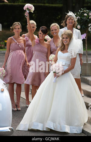 Brian O'Driscoll wedding Banque D'Images