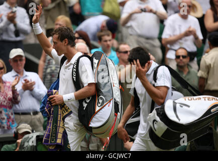 Tennis - 2010 de Wimbledon - Jour 11 - Le All England Lawn Tennis et croquet Club Banque D'Images