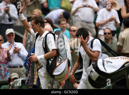 Tennis - 2010 de Wimbledon - Jour 11 - Le All England Lawn Tennis et croquet Club Banque D'Images