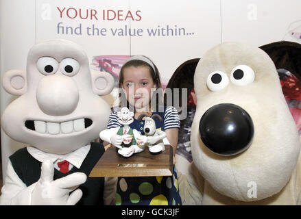 Wallace & Gromit Cracking Ideas competition Banque D'Images