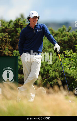 Golf - le championnat ouvert 2010 - troisième tour - St Andrews Old course.Northern Irelands Rory McIlroy lors de la troisième manche du Championnat d'Open 2010 à St Andrews, Fife, Écosse. Banque D'Images