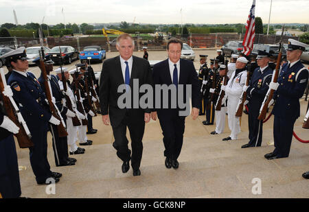 Cameron nous rend visite Banque D'Images