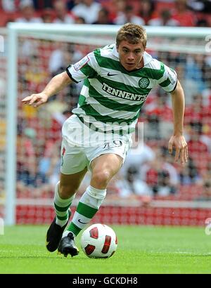 Soccer - Unis Cup 2010 - Celtic v Olympique Lyonnais - Emirates Stadium Banque D'Images