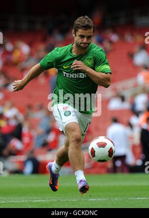 Soccer - Unis Cup 2010 - Celtic v Olympique Lyonnais - Emirates Stadium Banque D'Images