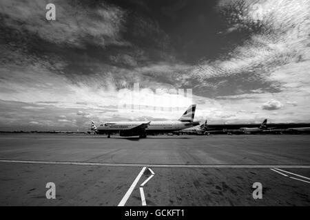 Stock - l'aéroport de Heathrow - Terminal 5 Banque D'Images