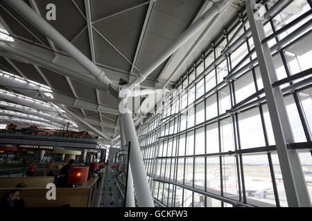 Stock - l'aéroport de Heathrow - Terminal 5 Banque D'Images