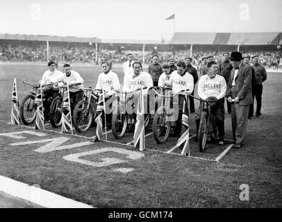 Speedway - Angleterre v Australie 1er Speedway Test Match - Stade de West Ham Banque D'Images