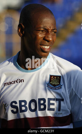 Soccer - pré-saison amicale - Peterborough United v West Ham United - London Road. Luis Boa Morte, Ham Ouest Unis Banque D'Images