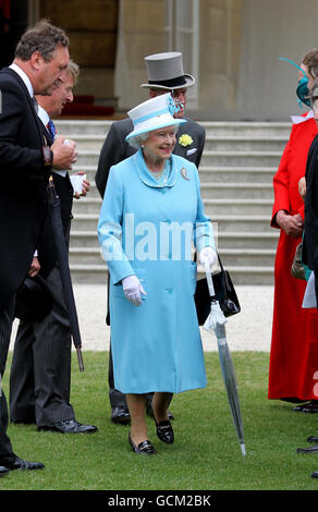 Buckingham Palace garden party Banque D'Images