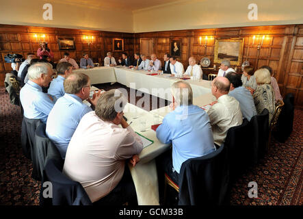 Réunion du Cabinet à Chequers Banque D'Images