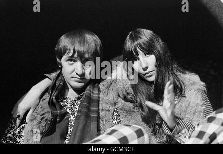 Sonny and Cher nous artistes Banque D'Images