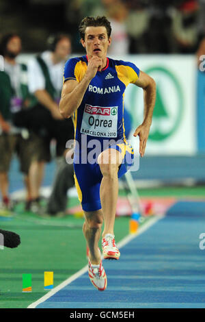 Athlétisme - Championnats d'Europe IAAF 2010 - troisième jour - Stade olympique. Marian Oprea, Roumanie Banque D'Images