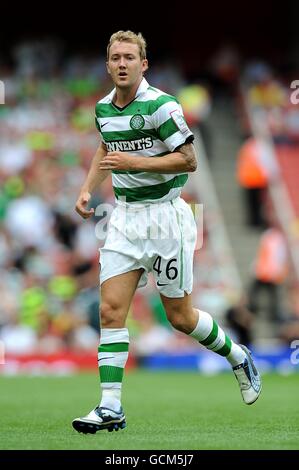 Soccer - Unis Cup 2010 - Celtic v Olympique Lyonnais - Emirates Stadium Banque D'Images