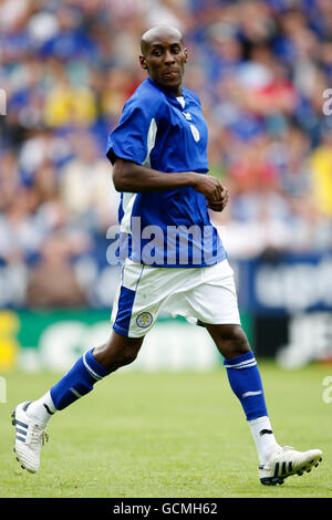 Football - pré saison amicale - Leicester City / Sunderland - The Walkers Stadium. Lloyd Dyer, Leicester City Banque D'Images