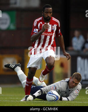 Soccer - Pré saison Friendly - Bristol Rovers v Stoke City - Memorial Stadium Banque D'Images