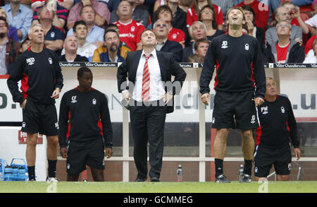 Soccer - npower Football League Championship - Nottingham Forest v Leeds United - Rez-de-Ville Banque D'Images