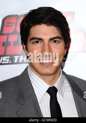 Brandon Routh arrive pour la première de Scott Pilgrim contre le monde à l'Odeon, Leicester Square, Londres Banque D'Images