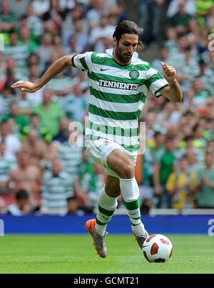 Soccer - Unis Cup 2010 - Celtic v Olympique Lyonnais - Emirates Stadium Banque D'Images