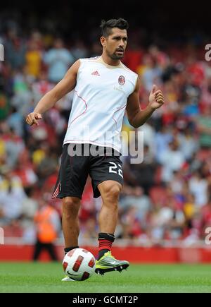 Soccer - Unis Cup 2010 - Arsenal v AC Milan - Emirates Stadium Banque D'Images