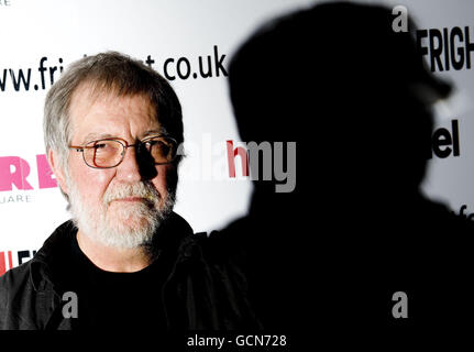 Tobe Hooper, le directeur du Poltergeist et du Texas Chainsaw massacre, participe à une session de Q&A emblématique, pendant la saison Frighfest Film4 au cinéma Empire de Londres. Banque D'Images