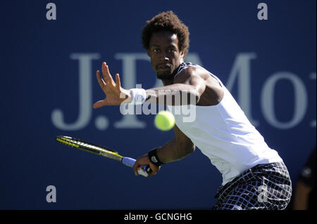 Tennis - US Open 2010 - dixième jour - Flushing Meadows.Gael Monfils en France pendant le dixième jour de l'US Open, à Flushing Meadows, New York, États-Unis. Banque D'Images