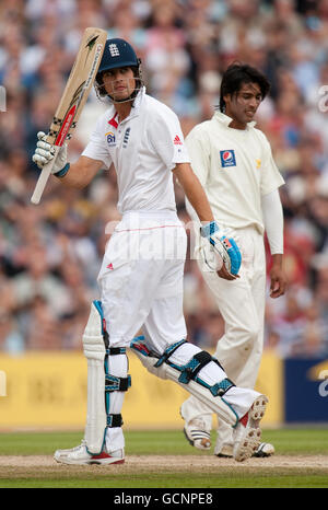 Cricket - npower Troisième Test - Day 3 - Angleterre v Pakistan - Le Brit Oval Assurance Banque D'Images