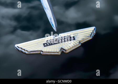 David Brown de badge d'Aston Martin Banque D'Images