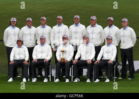 Golf - 38e Ryder Cup - Europe v USA - un jour de pratique - Celtic Manor Resort Banque D'Images