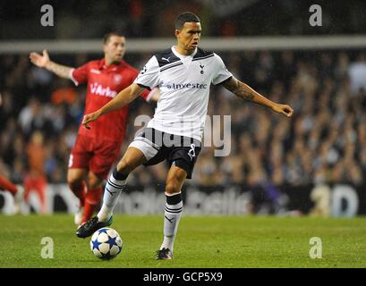 Football - Ligue des champions de l'UEFA - Groupe A - Tottenham Hotspur / FC Twente - White Hart Lane.Jermaine Jenas, Tottenham Hotspur Banque D'Images