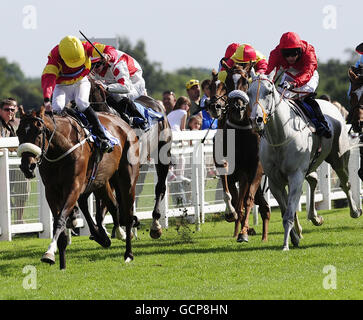 Les courses de chevaux - Ripon Banque D'Images