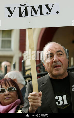 Anti-Russia protester Banque D'Images