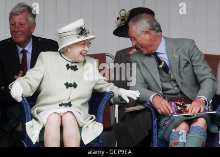 Braemar Royal Highland Gathering 2010 Banque D'Images