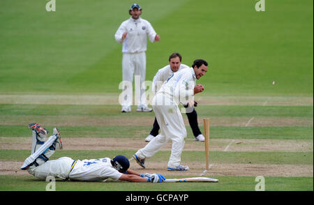 Deuxième du Championnat de cricket - XI - Final - Jour 4 - Surrey 2e xi v Warwickshire 2e XI - Wormsley Cricket Ground Banque D'Images