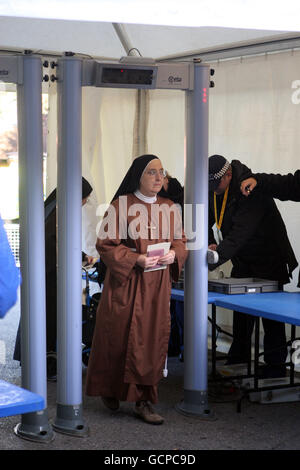 Visite du Pape à UK - Jour 2 Banque D'Images