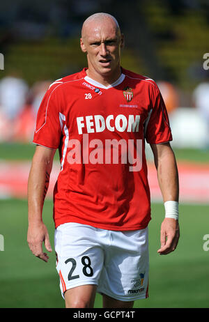 Football - France première Division - AS Monaco / AJ Auxerre - Stade Louis II Sébastien Puygrenier, COMME Monaco Banque D'Images