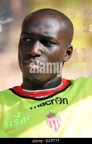 Football - France première Division - AS Monaco / AJ Auxerre - Stade Louis II Yannick Sagbo, COMME Monaco Banque D'Images