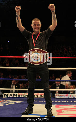 - Boxe Cruiserweight Championship - Enzo Maccarinelli vs Alexander Frenkel - LG Arena Banque D'Images