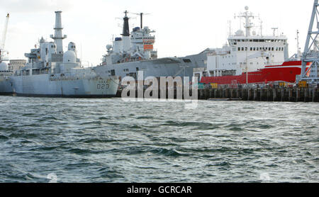 Royal Navy - Portsmouth Banque D'Images