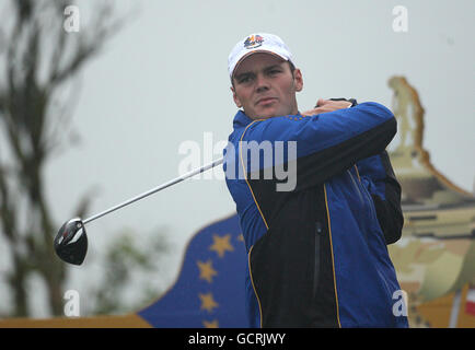 Golf - 38e Ryder Cup - Europe v USA - Jour 1 - Celtic Manor Resort Banque D'Images